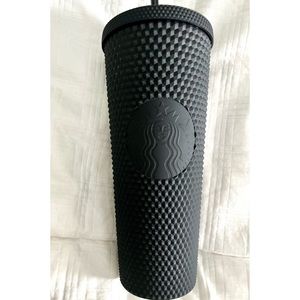 Starbucks Black Matte 🖤 Stuuded Tumbler